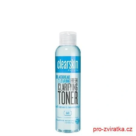 Čisticí pleťová voda proti akné s výtažky z aloe a heřmánku Clearskin 100 ml