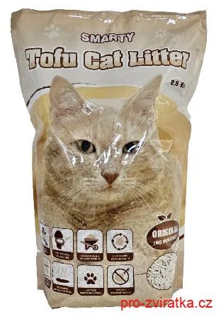 Smarty Tofu Cat Litter Original podestýlka bez vůně 6 l