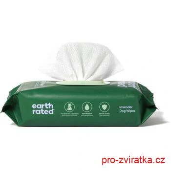 Earth Rated vlhčené ubrousky s vůní levandule 100 ks