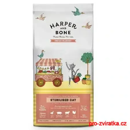 Harper and Bone Cat Sterilised čerstvé z trhu