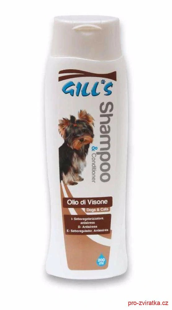 Šampon a kondicionér s Norkovým olejem 200 ml (Gill´s Shampoo & Conditioner)