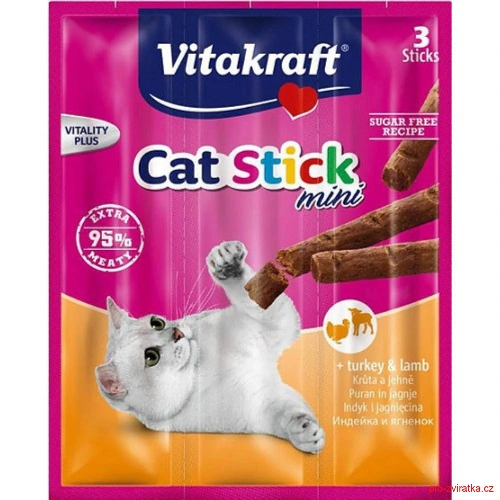 Cat Stick mini 3ks/18g krůt+jeh