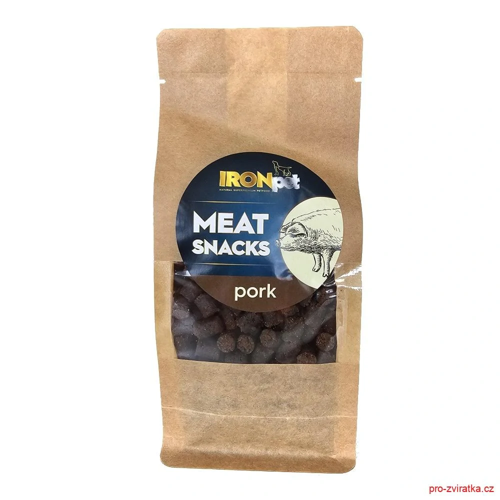 IRONpet tréninkové masové pamlsky Vepřové 400 g