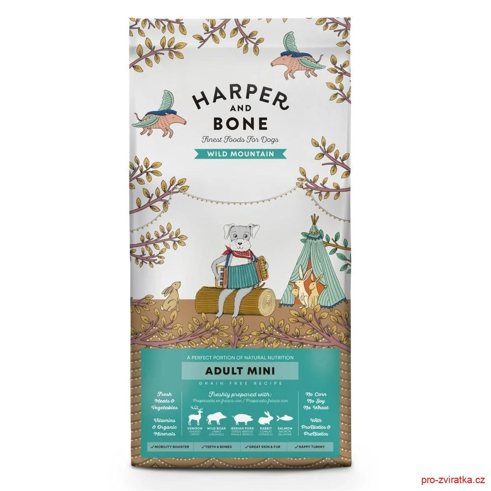 Harper and Bone Dog Adult Mini čerstvé z trhu