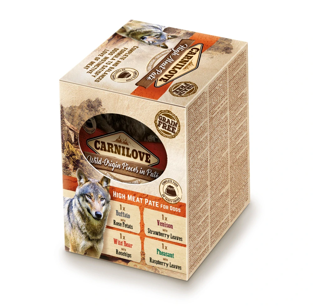 Carnilove Dog Pouch Paté Multipack 4x300g