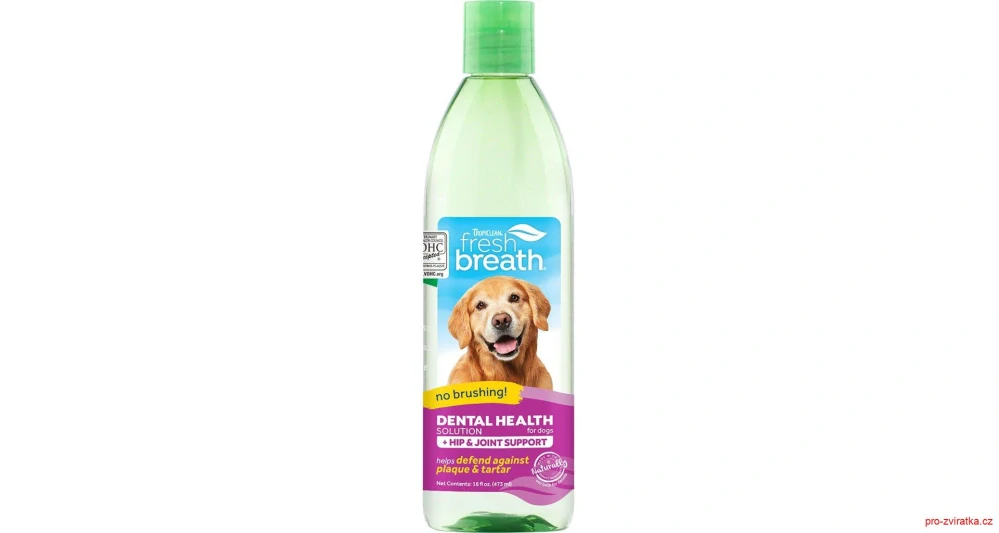 Tropiclean Dental Health Hip & Joint přísada do vody - 473 ml
