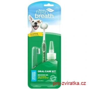Oral Kit Small/Medium - gel s kartáčky - pro psy - 59 ml