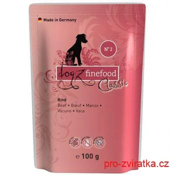 Kaps. DF No.2 - s hovězím masem 100 g