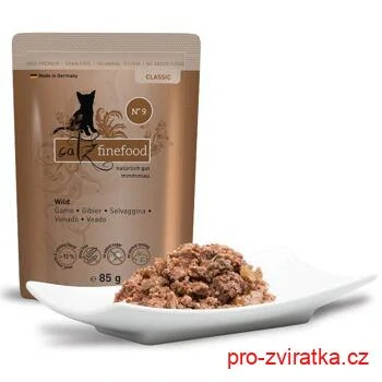 Catz Finefood Classic se zvěřinou 85 g