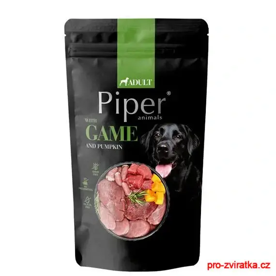 NEW PIPER se zvěřinou a dýní, kapsička pro psy