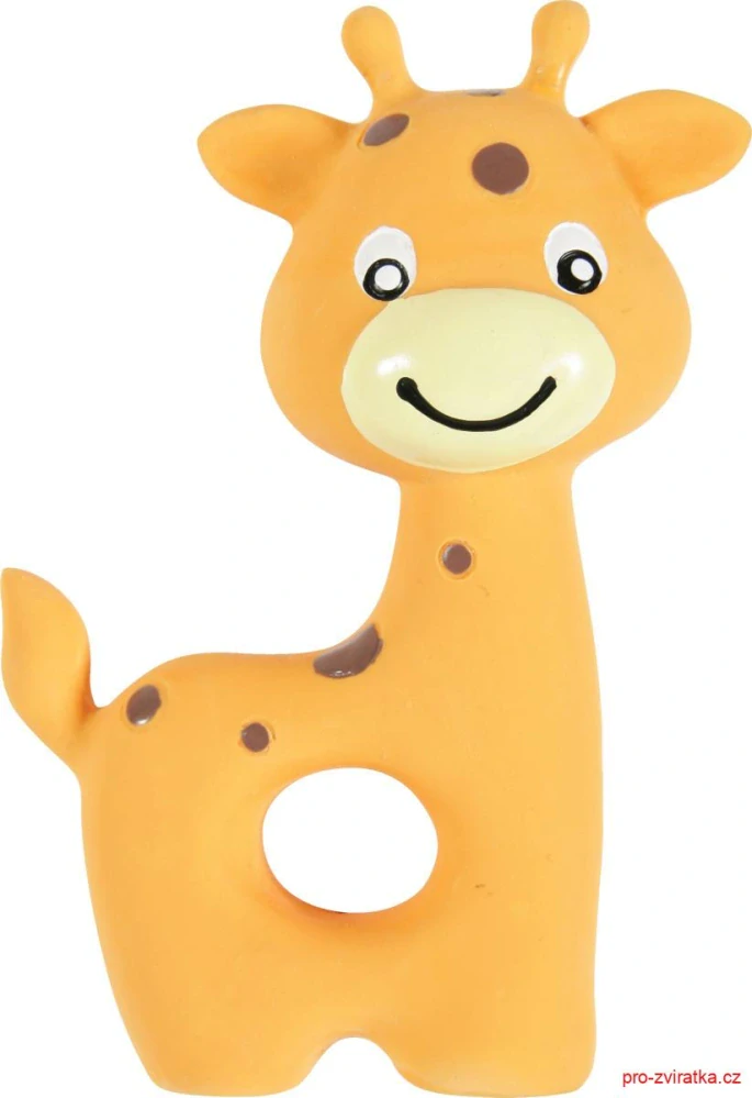 Hračka pes PUPPY Žirafa latex Zolux