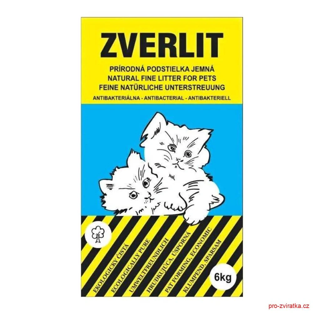 ZVERLIT modrý jemná podestýlka 6 kg