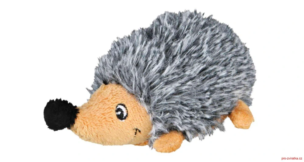 Plyšový ježek šedý 12 cm