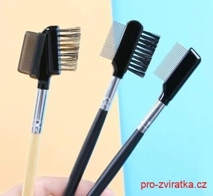 Hřebínek na úpravu očního okolí, čumáku a uší