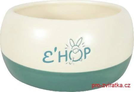 Miska keramická EHOP hlodavec 200ml zelená Zolux