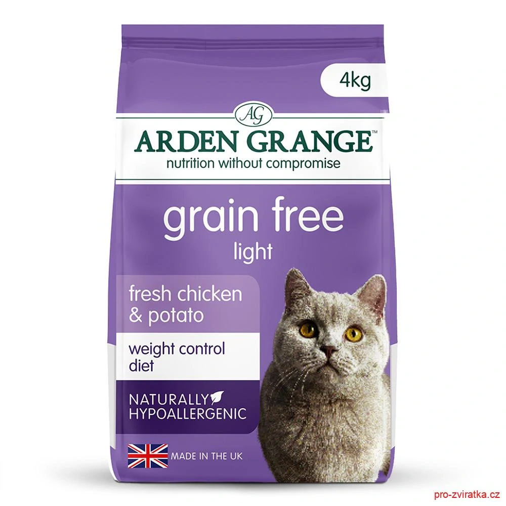 Arden Grange GF Cat Adult Light fresh Chick&Potato