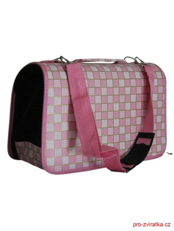 animALL Taška Pink squares S 34x18x24 cm