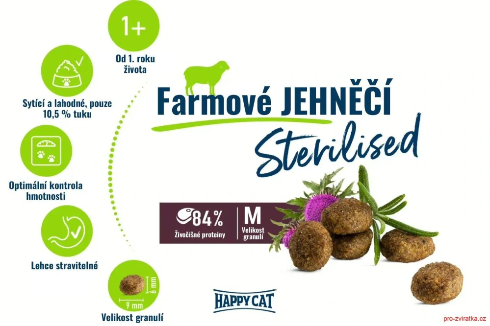 HC Sterilised Adult Weide-Lamm / Jehnečí