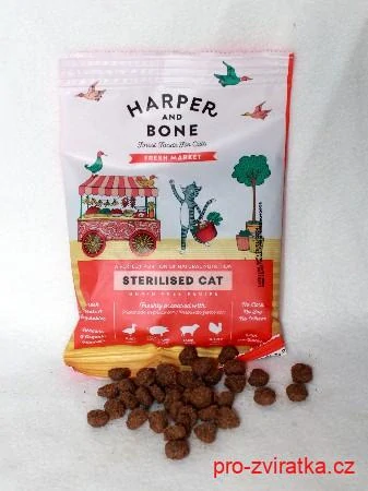 Harper and Bone Cat Sterilised čerstvé z trhu