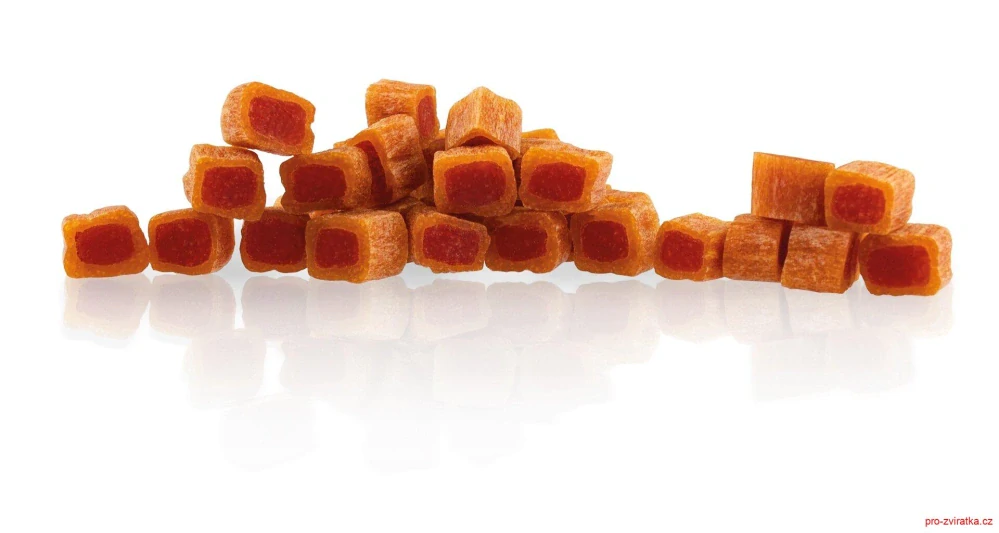 KIDDOG mini kostičky s králíkem a brusinkami 80 g