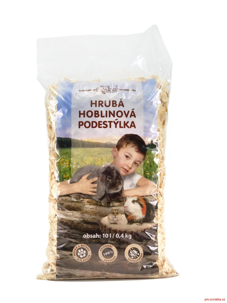 Hobliny hrubá podestýlka