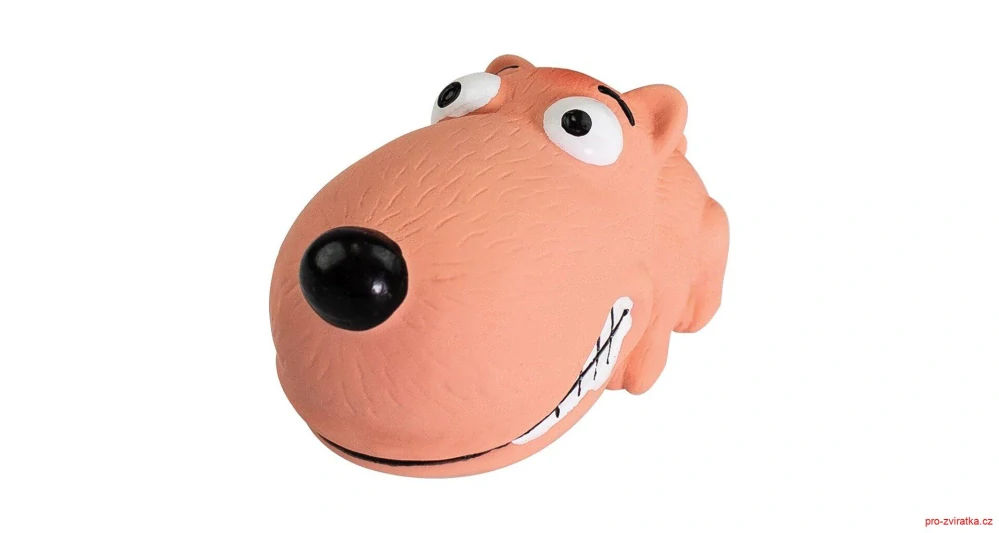 Mini pejsek BigHead 9 cm, se zvukem, latex, HipHop