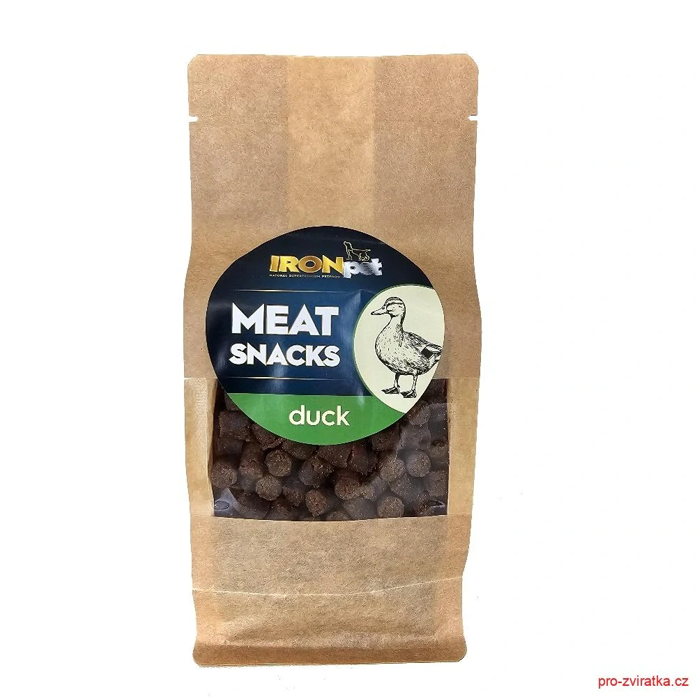 IRONpet tréninkové masové pamlsky Kachní 400 g