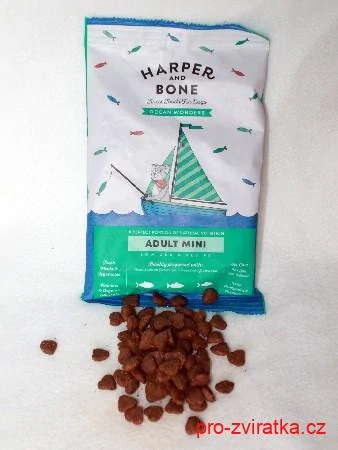 Harper and Bone Dog Adult Mini divy oceánu