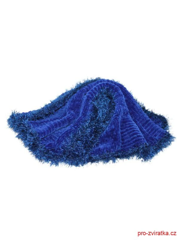 Deka pro psa Samet Soft 268 royal blue