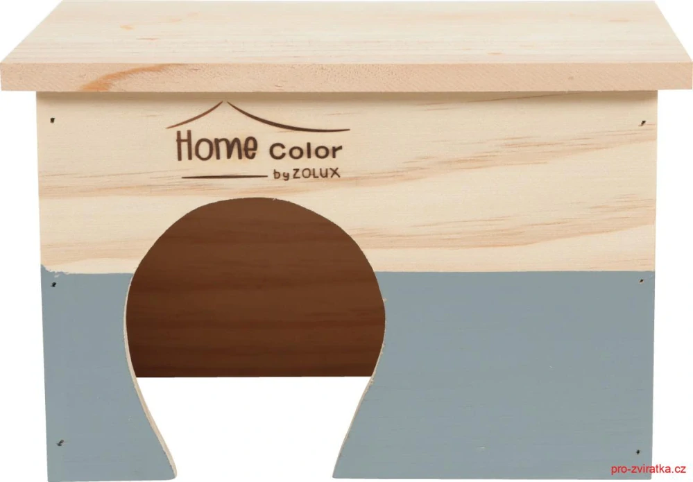 Domek pro hlodavce HOME COLOR M šedý Zolux