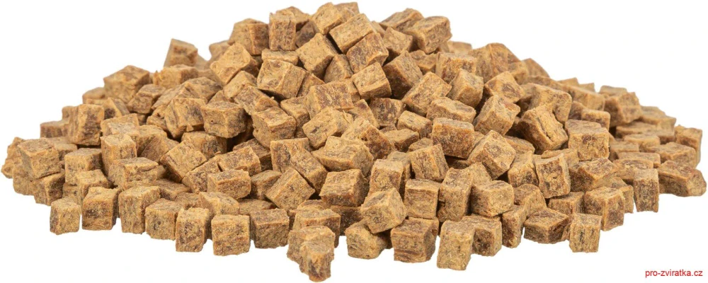 Mini Cubes, kostičky s kuřecími prsy a játry, 50 g