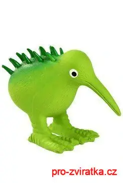 Hračka pes WHISTLE latex, pískací, 8,5cm KIWI