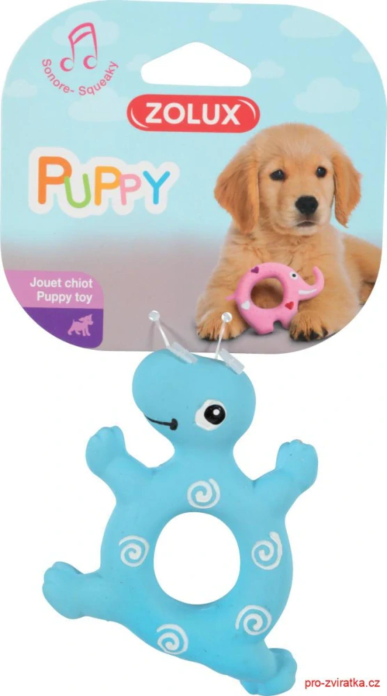 Hračka pes PUPPY Želva latex Zolux