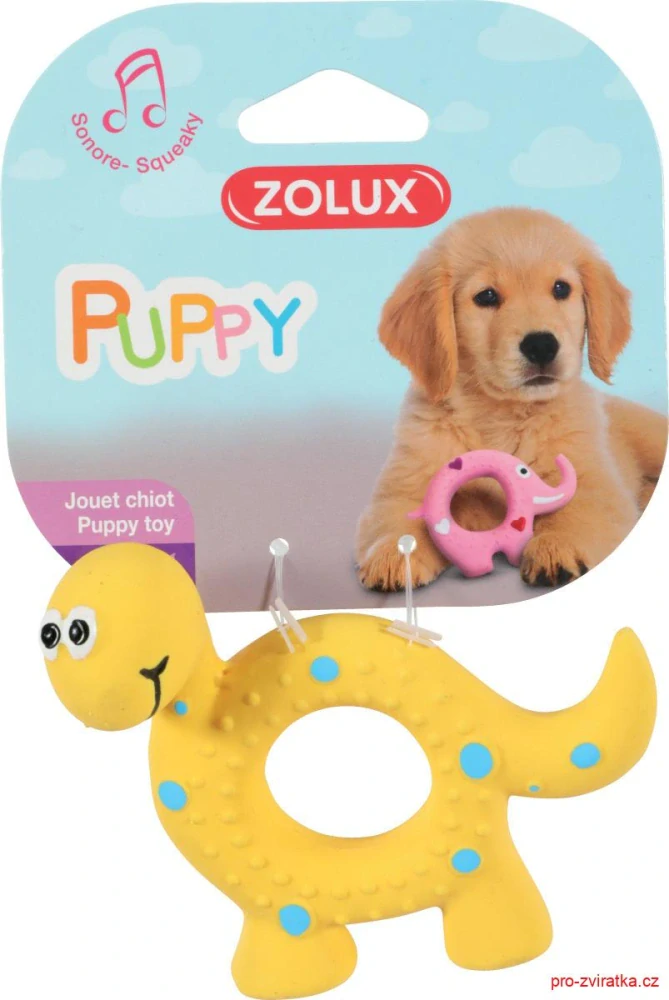 Hračka pes PUPPY Dino latex Zolux