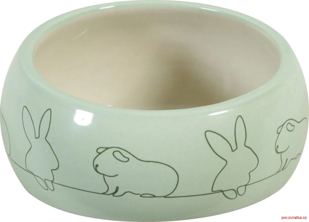 Miska keramická COSY hlodavec 150ml zelená Zolux