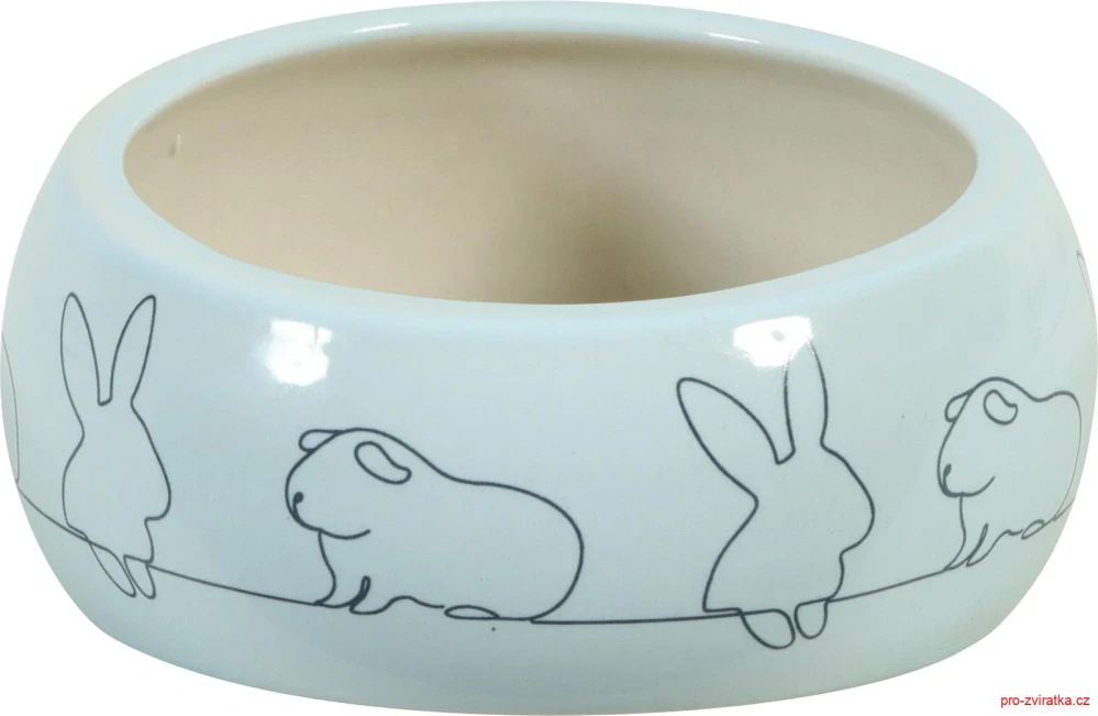 Miska keramická COSY hlodavec 150ml modrá Zolux