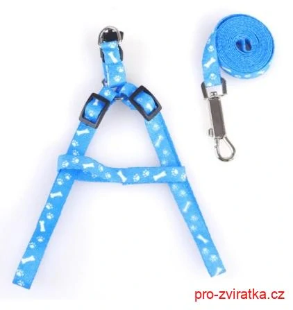 Nunubee déčkový postroj na štěně s vodítkem