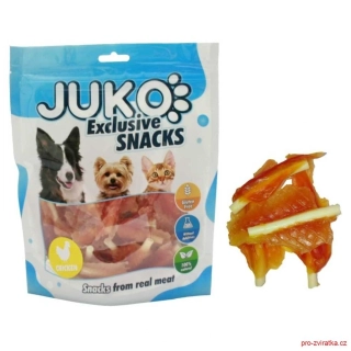 Chicken Soft Mini Jerky with Calcium Bone JUKO Snacks 70 g