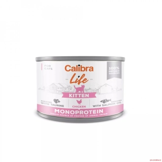 Calibra Cat Life  konz.Kitten Chicken 200g