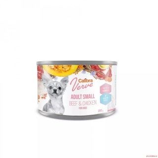 Calibra Dog Verve konz.GF Adult Small Beef&Chick 200g