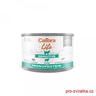 Calibra Cat Life konz.Sensitive Lamb 200g