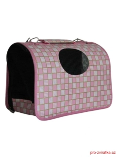 animALL Taška Pink squares S 34x18x24 cm