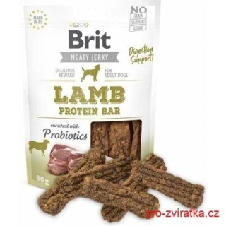 Brit Jerky Lamb Protein Bar 80g