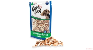 KIDDOG MINI králičí sendvič 80 g