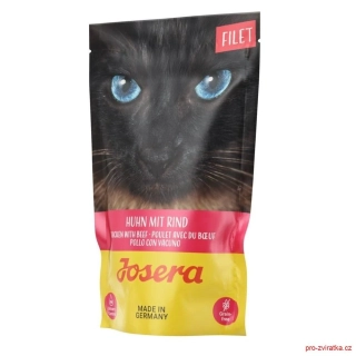Josera Filet 70g kapsička - Huhn mit Rind cat