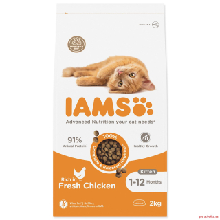 Iams Cat Kitten Chicken 2kg