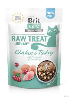 Brit Raw Treat Cat Urinary, Chicken&Turkey 40g