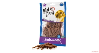 KIDDOG masové nudličky - jehněčí měkké pro malé psy a kočky 80 g