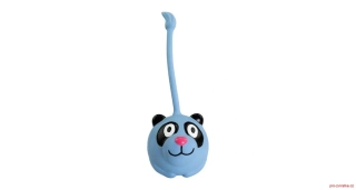 Panda míček s vysokým ocáskem 8x20cm, se zvukem, latex, HipHop