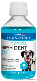 Francodex Fresh Dent 2v1 pro psy a kočky 250ml